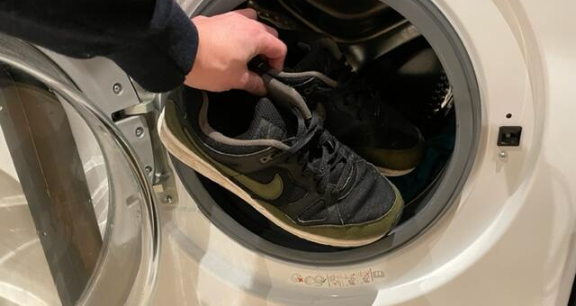 Nike Air max in de wasmachine