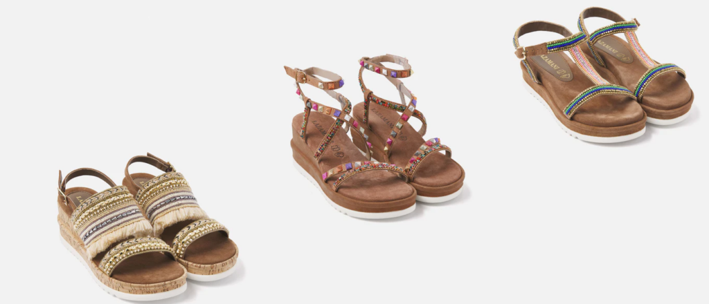 slippers en sandalen met hak